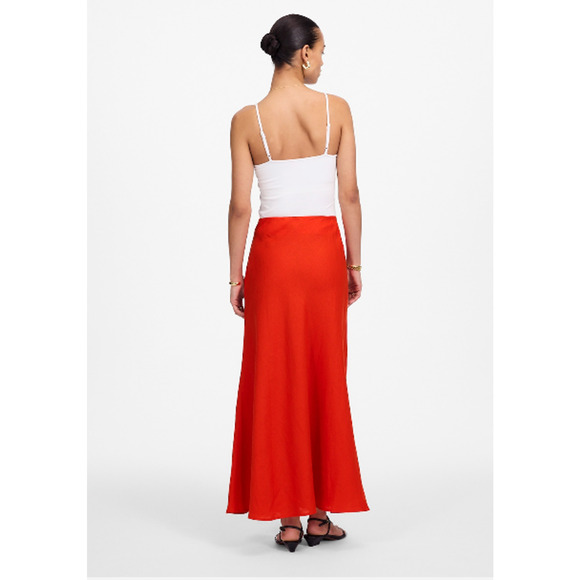 Madewell "Linen Maxi Slip Skirt" MSRP $128 - Picture 3 of 14